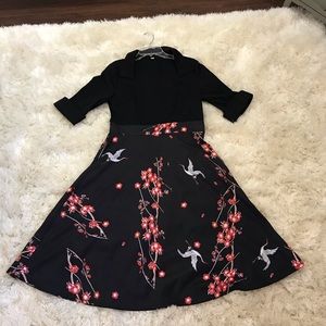 Asian inspired dress